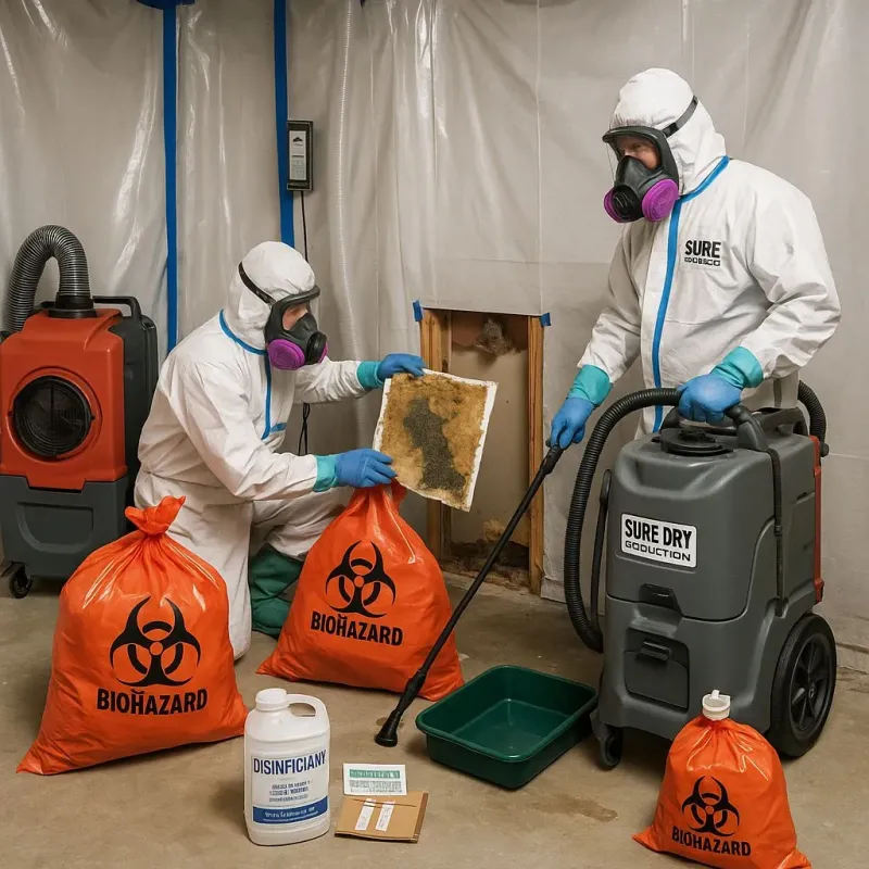 Contaminated Water Handling Protocols process in Clio, AL
